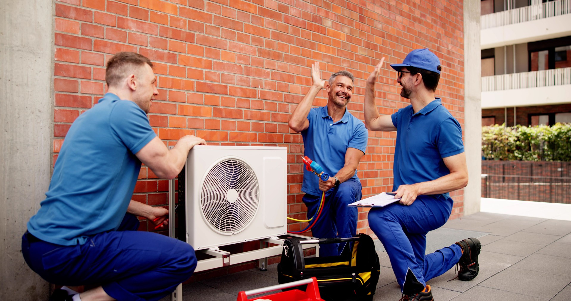 Skilled HVAC Technician Conducts Maintenance, Installs Air Conditioners